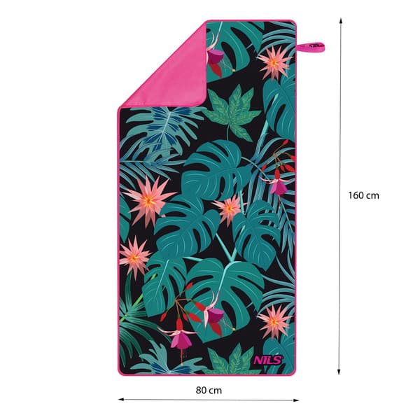 Mikrofiberhåndklæde 160x80 cm – Hurtigtørrende, blødt
