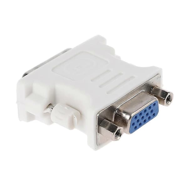 DVI til VGA Adapterkabel Han til Hun DVI 15 Pin til VGA Konverter Adapter til HDTV Skærm Computer PC Laptop Adapter