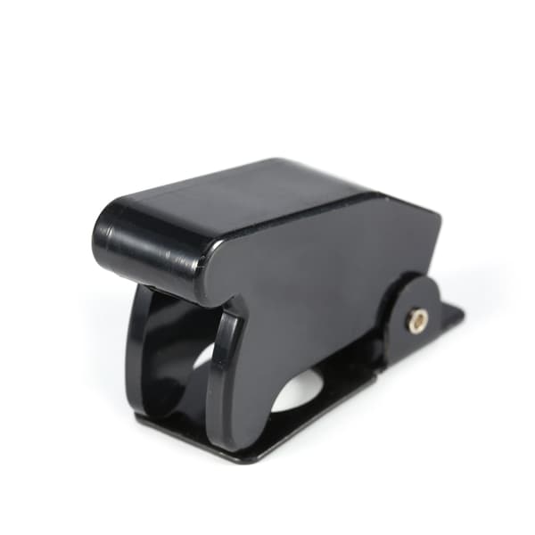 5 Pcs Black Safety Switch Flip Cover Protector For Car Toggle Switch