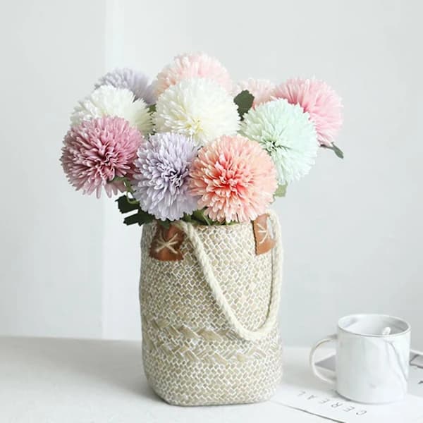Silkefløyelblomst for hjem og bryllup R G