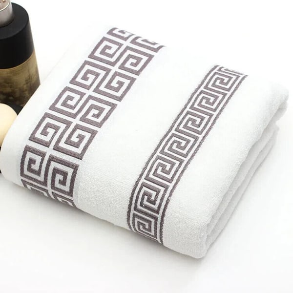 Badlakan Lyx Set 100% Bomull Badlakan Mjuka med Aztec Design 3 Towels