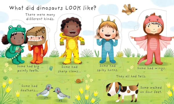 Fanns dinosaurier verkligen? - En bok för barn om dinosaurier