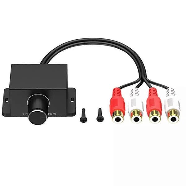 Universal Car Audio Amplifier Bass RCA Level Remote Volume Knob