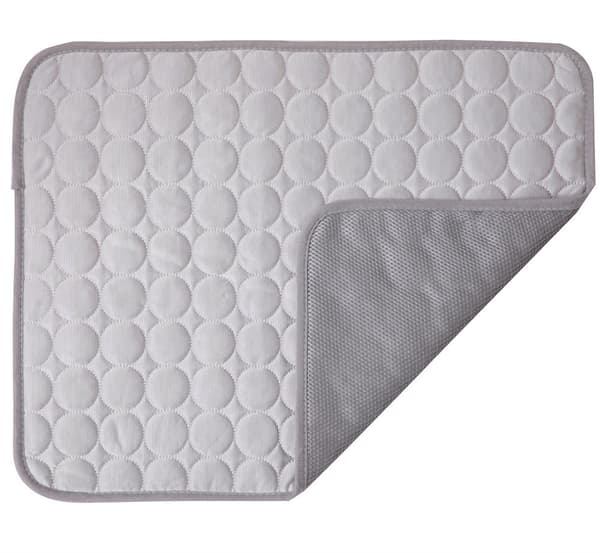 Kølemåtte til kæledyr, køleplade til hunde, kølemåtte til kæledyr, køletæppe til hunde og katte GRÅ GREY XL 100-70cm GREY XL 100-70cm