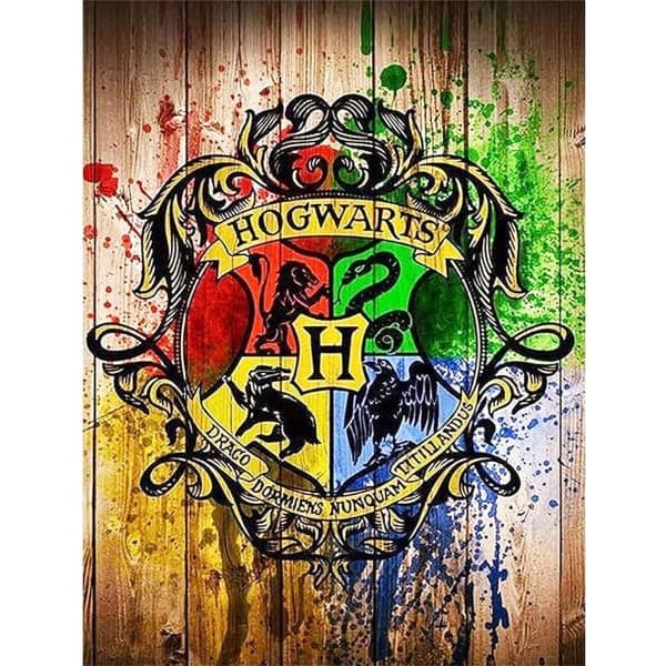 TG (30x40) Harry Potter DIY 5D diamantmaleri komplette boresæt, Diam