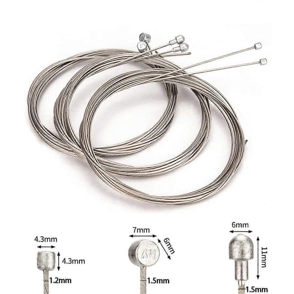 Road Bike Brake Cable Bicycle Brake Cable Handle Cable Cycling Fixed Gear Shift Cable Brake Inner Cable Stainless Steel