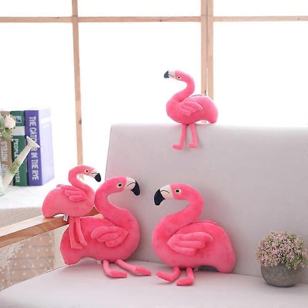 Flamingo Tøjdyr Legetøj 40cm Lyserød 40cm