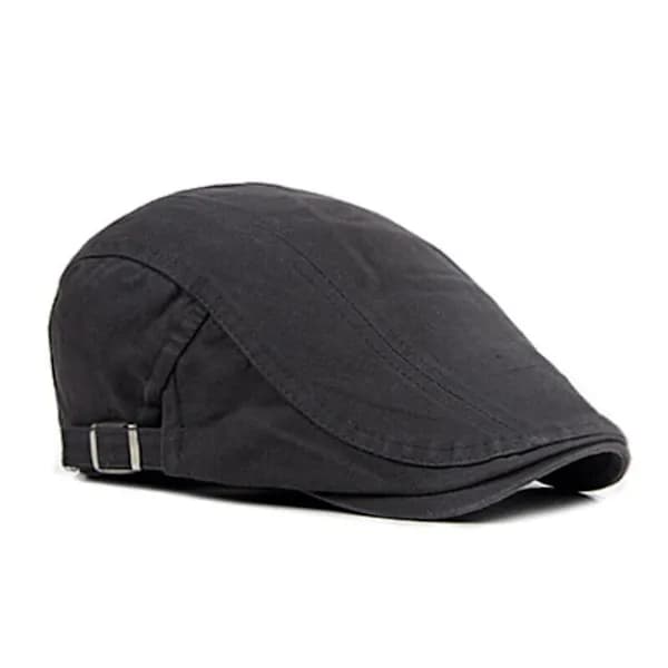 Baskerlue med skygge MØRK GRÅ Mørkegrå