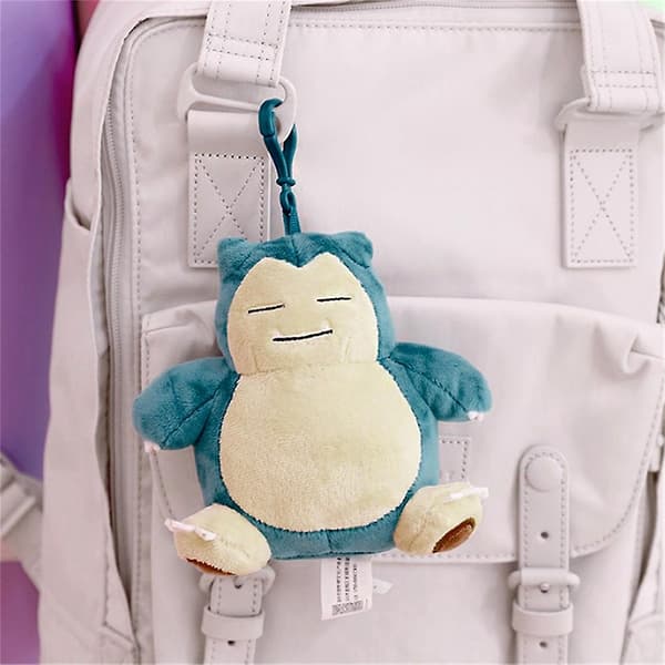 Söpö Snorlax Pehmoreppu-avaimenperä lapsille-FX-