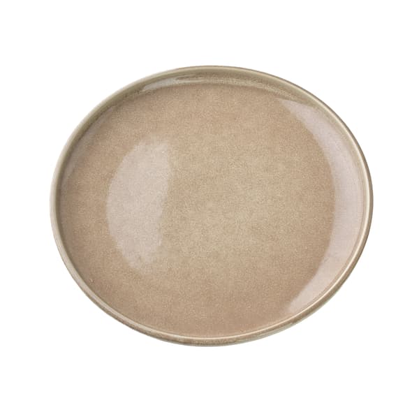 Lautanen Posliini BASIC Nature 21x21x2,5 Beige 1kpl