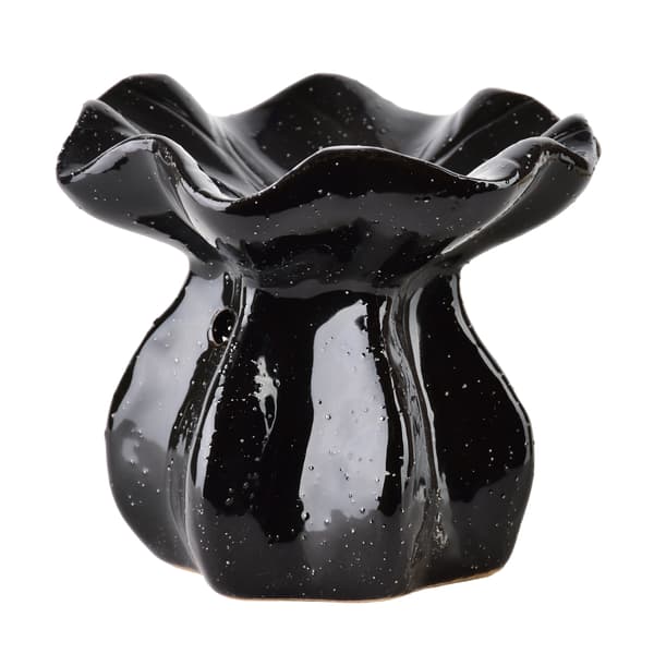 Keramisk duftbrænder MONDEX 10x10x9 cm sort 1 stk
