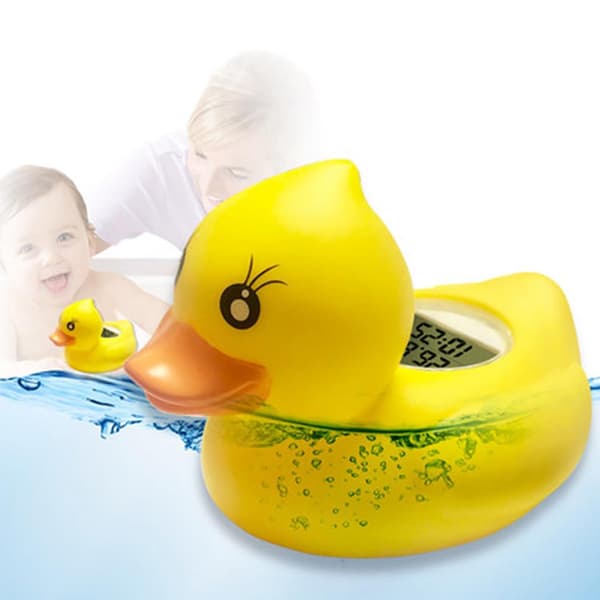 Babybadekartermometer Flytende termometer Nydelig vanntett digitalt romtermometer