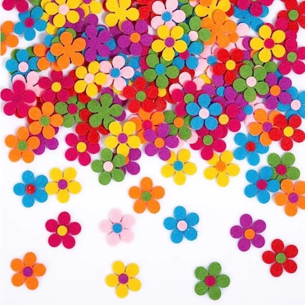 Felt Flowers Fabric Floral Decorations