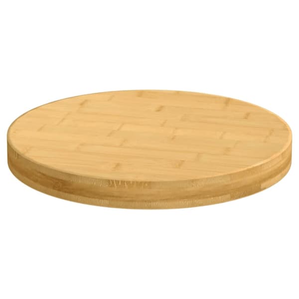 vidaXL Pöytälevy Ø50x4 cm bambu Brun 5750