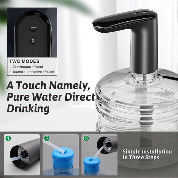 Water Dispenser Pump - Drinking Water Pump, USB Charging Bottle Water Pump, Automatic Water Bottle Pump