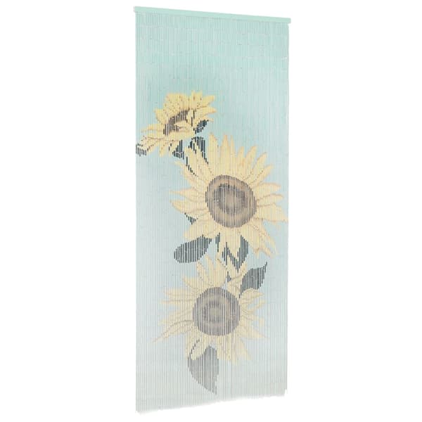 vidaXL Bambuoviverho 90x200 cm multifärg multicolor
