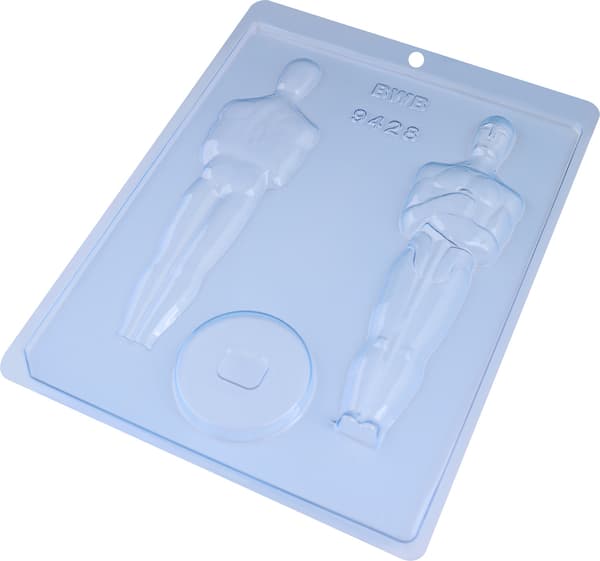 Pralineform Statue Chokoladeform - BWB 9428 Transparent transparent