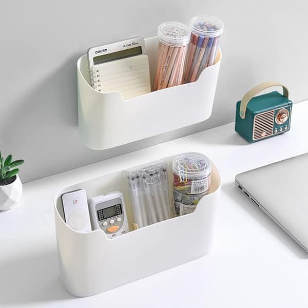 Kitchen Cabinet Storage Box, Self-Adhesive Wall-Mounted Storage Box, Wardrobe/Bathroom/Refrigerator Drawer