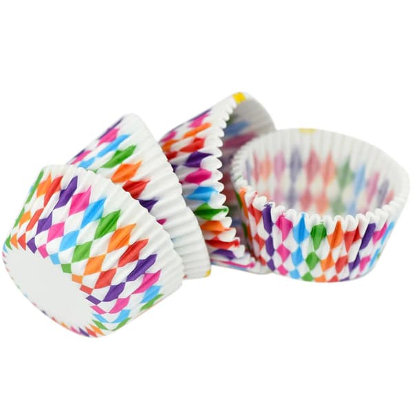 100 kpl värikkäitä muffinivuokia: Leivo ja juhli! multifärg multicolor