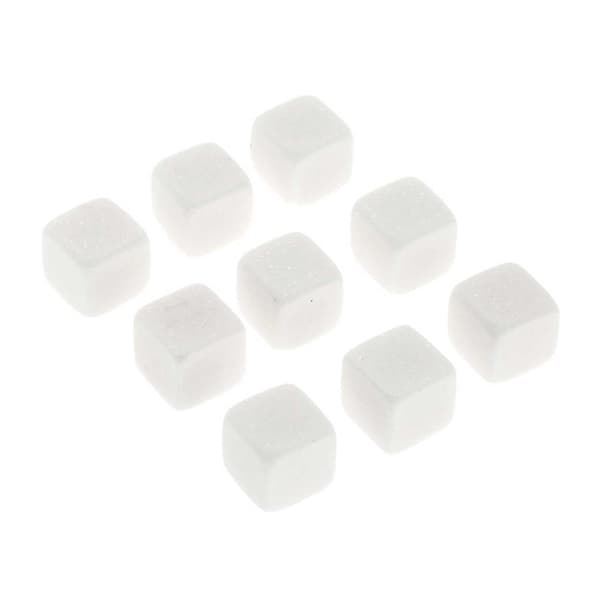 9-pack Natural Whiskey Stones - Stone Ice Cubes White white white