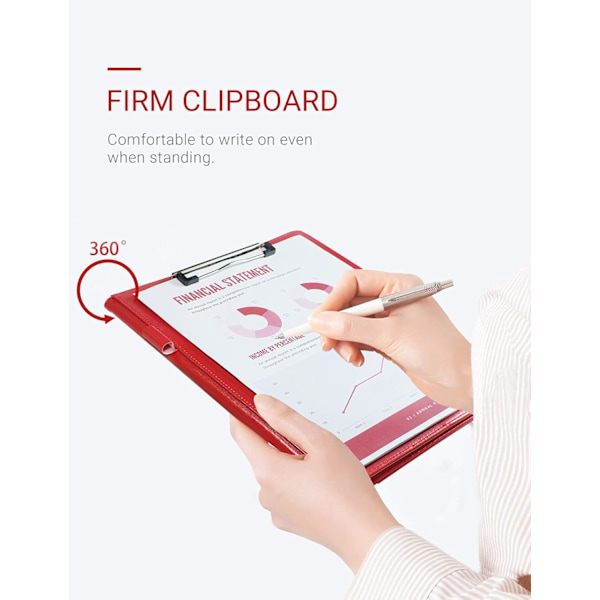A4 Pärmmapp Portfölj Möte För Anteckningsblock