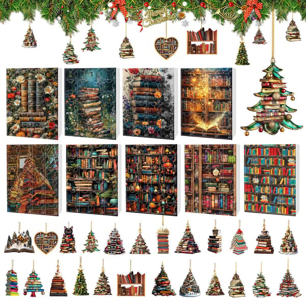 Jul-blindbox nedräkningskalender akrylbok G G