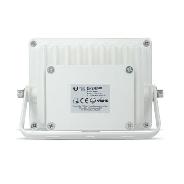 Forever EVO 10W LED Floodlight SMD |6000K| - Koldhvid Vit white