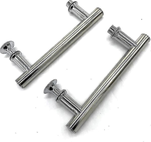 2 stk 145 mm (14,5 cm) Krom ABS Dusjdørhåndtak, Hull til Hull