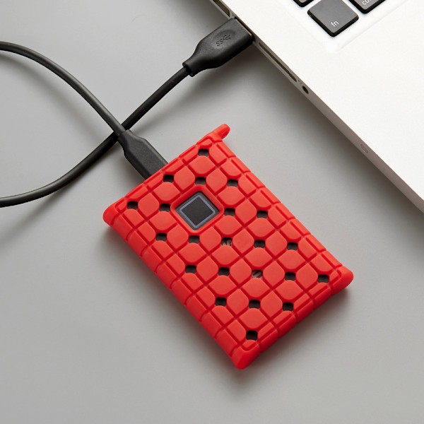 Harddiskveske RØD FOR SAMSUNG T7 Rød Red For Samsung T7-For Samsung T7