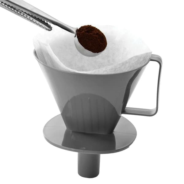 Posliininen kahvisuodatin - valkoinen drip dripper