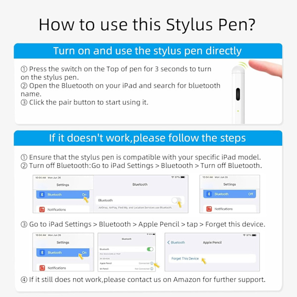 Touch pen / Stylus Touch pen - iPad 2018–2023 81