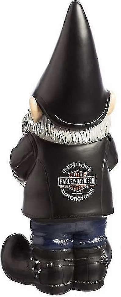 Harley-Davidson Hagegnom med Biker-tema, 4,5 X 6 X 15 cm
