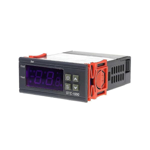 LED Digital Temperaturkontroll STC-1000 AC 110-220V 10A Relä Termoregulator Termostat för He,2024 Ping