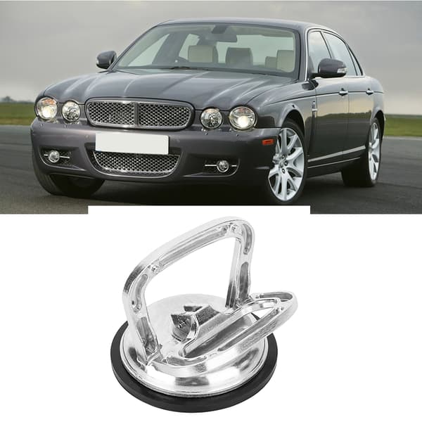 Strong Suction Car Dent Repair Tool - Fix Vehicle Body with Large Surface Suction Cup (Silver)