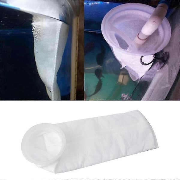Akvariefilterpose 100 Mikron Mesh-poser 4in Ring til Ekstra Fine Harpikser Filter s202412121228