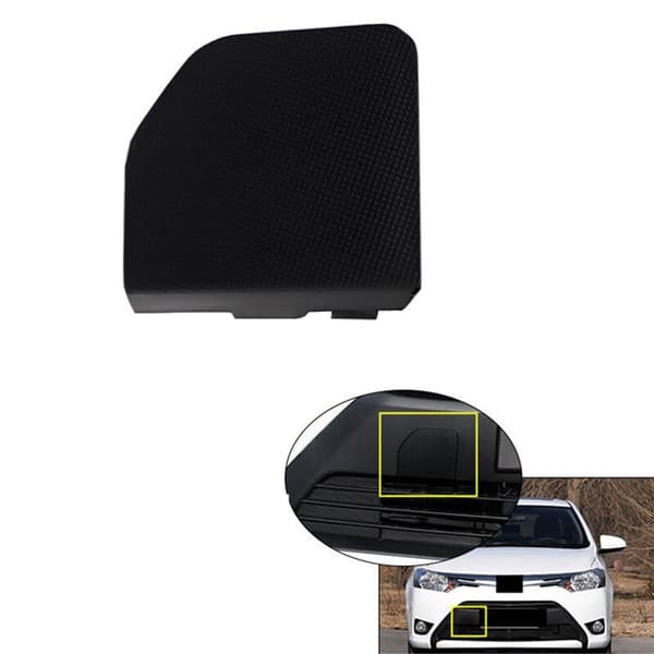 2X Støtfanger slepekrokdeksel for VIOS 2014 2015 2016 52721-0D050