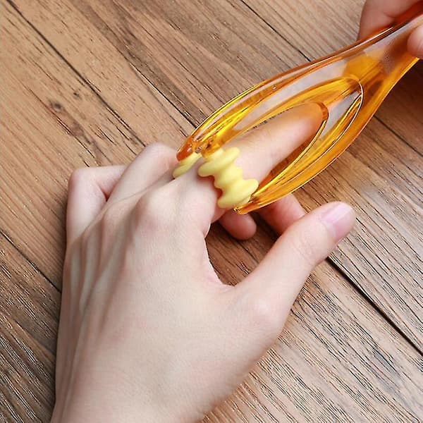 Fingermassager Gummirulle Håndblodcirkulation Stressaflastningsværktøj