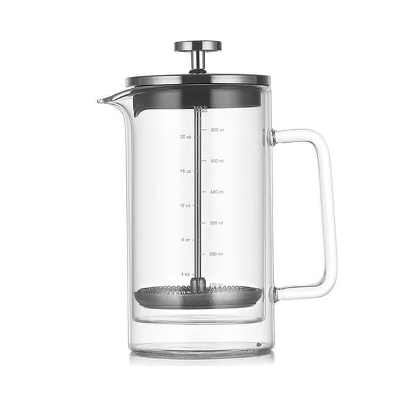 600ML Dobbeltvegget Franskpresse 582