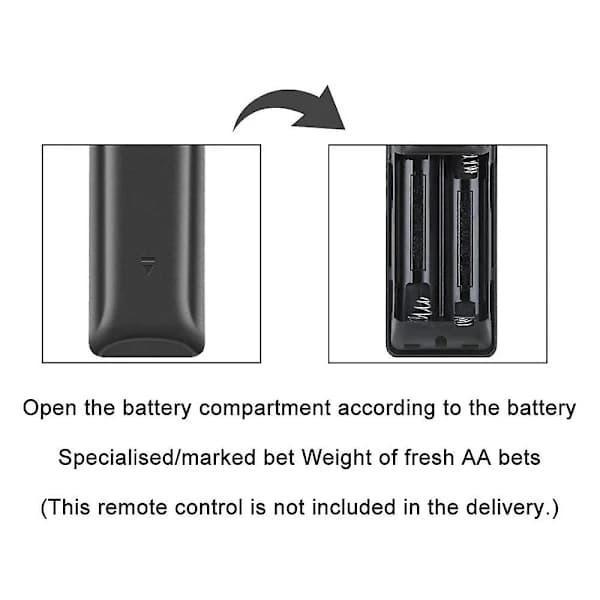 Universalfjernkontroll for Samsung Smart TV LCD