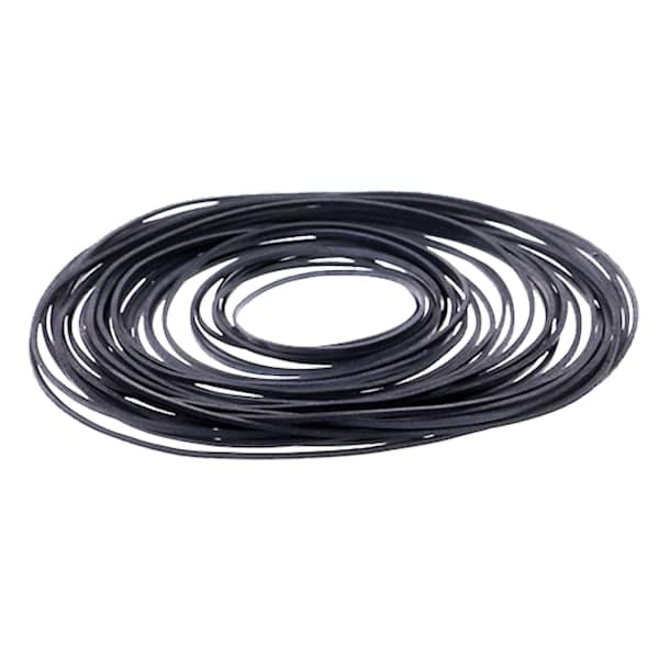 Flat drivrem platespiller gummirem for LP vinyl platespiller Phono 25 stk