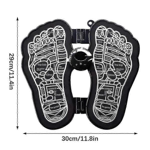 EMS Body Shaping Foot Massager with Remote Control, 6 Modes