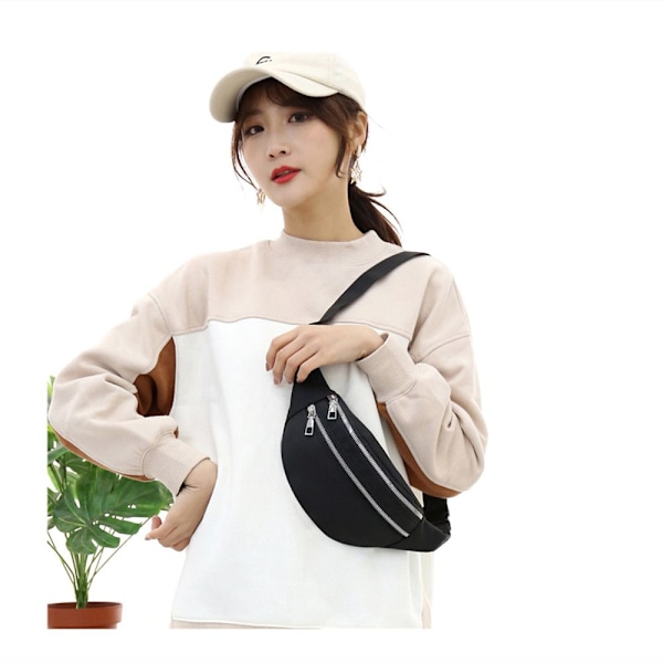 Sports Taljetasker Lomme Pakke SORT Black