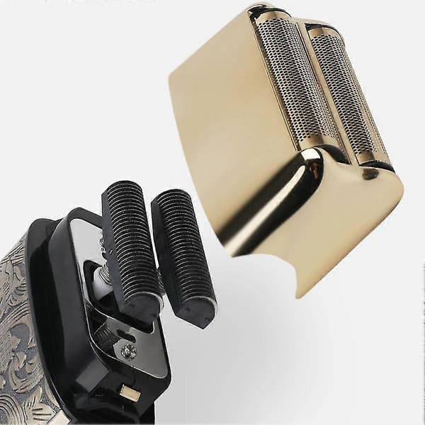 Retro Elektrisk Barbermaskin Oppladbar Dobbelthode Hele Kroppen Skyllbar USB-versjon