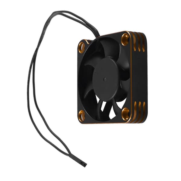 RC Blæser 50mm Varmeafledende Køleventilator Til 1/10 1/8 Børsteløs Motor RC Bildeler, guld