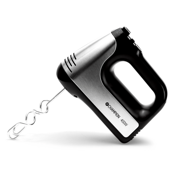 Håndmixer 400W 5-hastigheder + Turbo EV400 Sort/Rustfri