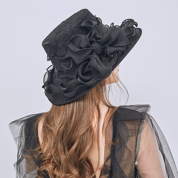 Elegant blonde solhat til kvinder, bryllup, strand, rejser, sommer, solbeskyttelse