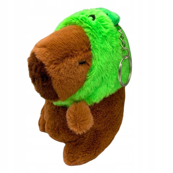 Pehmo Capybara Lelu Hupulla Pieni Sammakko Avaimenperä 12 cm