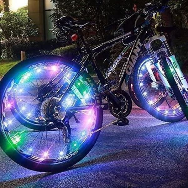 Solcellelyslenke - Flerfarget - 22M - 200 LED - IP65 Vanntett - 8 Lysmoduser