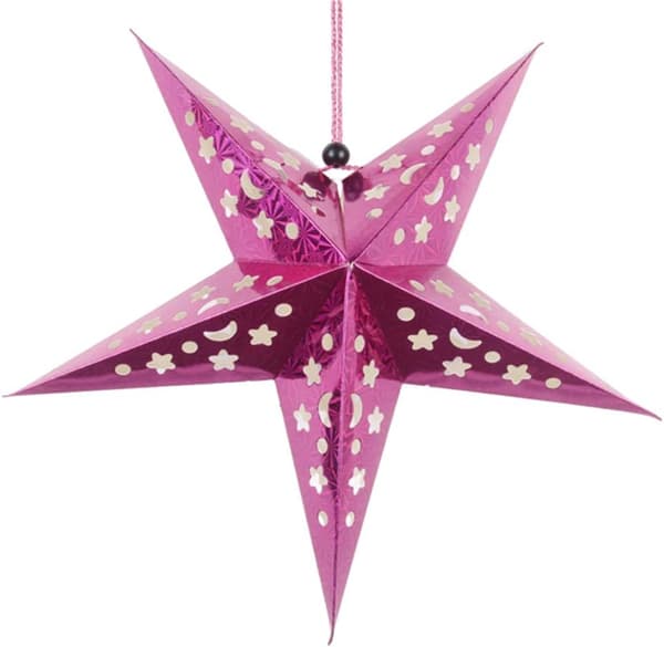 Julestjerner Papirstjerner Foldede stjerner Pentagram Lampeskærm