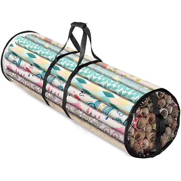 Gavepapir Oppbevaringspose PVC Under Seng Gaveinnpakning til Julepynt Julebutikker